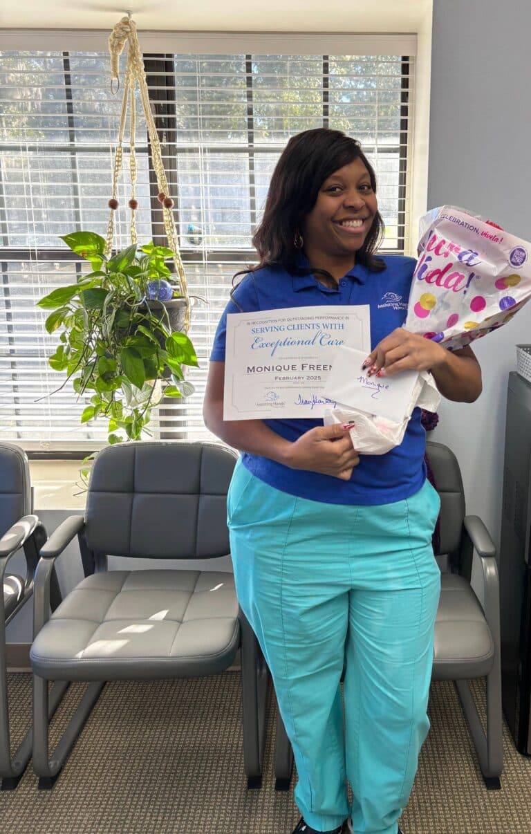 February Caregiver of the Month - Ms. Monique Freeney